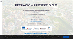 Desktop Screenshot of petracic-projekt.hr